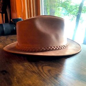 Classic Tan Women's Fedora Hat